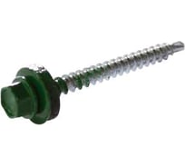 Саморез ШГК Доброга 4,8x35 RAL6005 Темно-зеленый 10 шт ЦБ-00022390