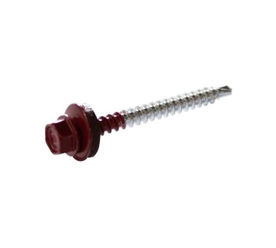 Саморез ШГК Доброга 5,5x19 RAL3005 Красное вино 10 шт ЦБ-00022385