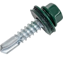 Саморез ШГК Доброга 5,5x25 RAL6005 Темно-зеленый 10 шт ЦБ-0037987