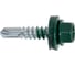 Саморез ШГК Доброга 5,5x25 RAL6005 Темно-зеленый 10 шт ЦБ-0037987 3