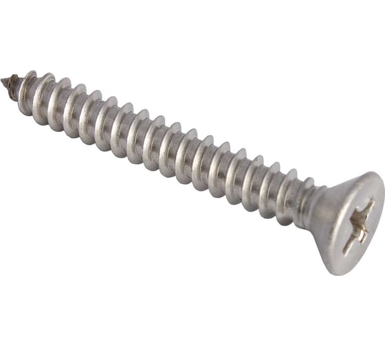 Саморез Доброга потайная головка 4,2x45 DIN 7982 А2 500 шт ЦБ-00031628 1