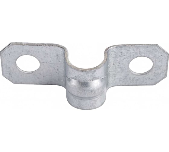 Металлическая двухлапковая скоба EKF d8-9 мм, 10 шт. PROxima sm-2-8-9-r