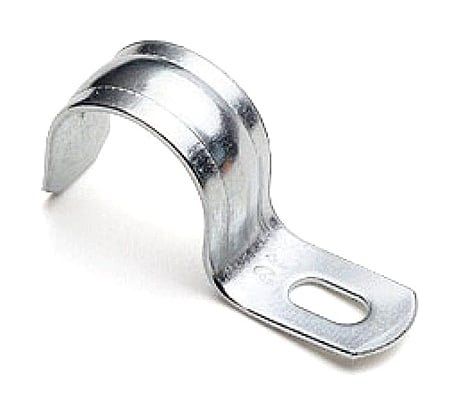 Металлическая однолапковая скоба EKF d8-9 мм, 10 шт. PROxima sm-1-8-9-r