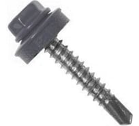 Кровельный саморез Госкреп 4,8х35 RAL 7004 серый, 60 шт. 2-0017440