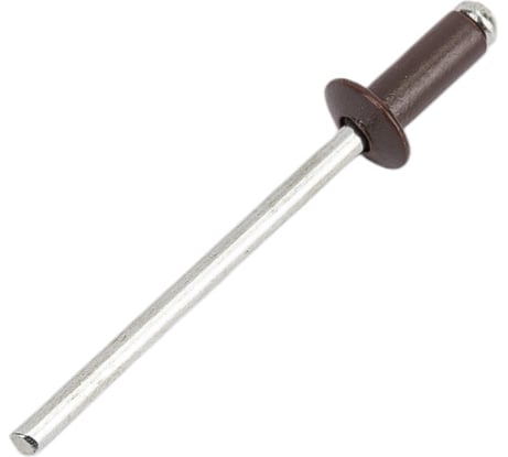 Заклепка вытяжная Госкреп ал./ст. 3,2x8 RAL8017 шоколадный 28 шт. 8-0011850