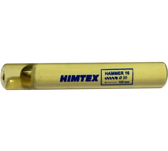 Химический забивной анкер в стеклянных капсулах HIMTEX SUPERCUP HAMMER M16x100, 10 шт. HIMCUPH16100 1