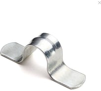 Металлическая двухлапковая скоба для монтажного пистолета EKF d48-50 мм smp-2-48-50