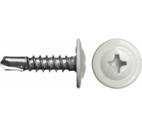 Саморез Госкреп ПШ 4,2х16 RAL 9003, 200 шт., белый 1-0017080