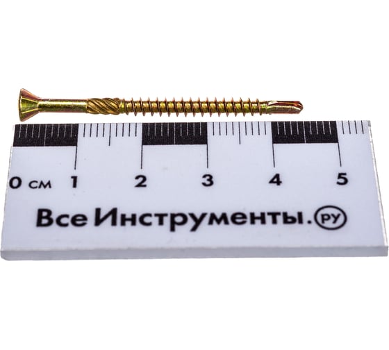 Саморез HIMTEX для паркета и массивной доски со сверлом TX10, 3.2х45, 500 шт. 3245FSSD