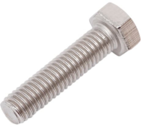 Болт с полной резьбой FIXATOP M5х20 нерж.сталь A2 DIN 933, блистер 15 шт. 00000024302