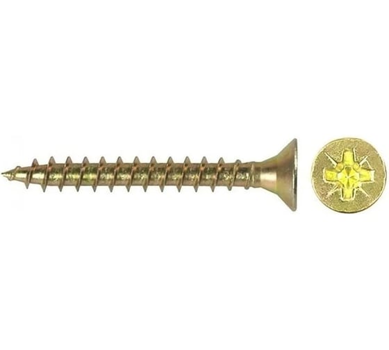 Универсальный саморез ЦКИ потайн. 4х16 ЦЖ Pz2 SPAX уп. 500 шт. 65094