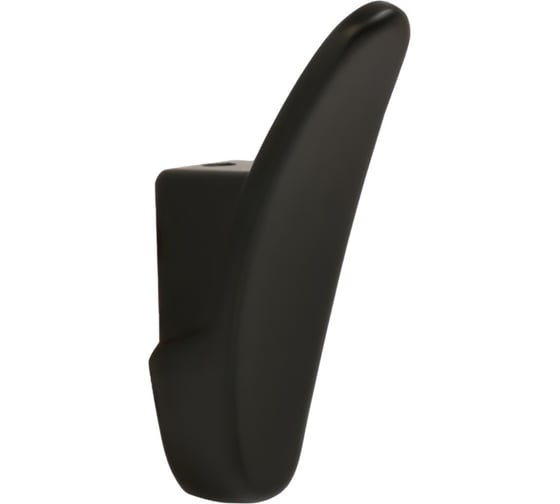 Крючок MF R26, 1-рожковый, черный матовый 11327v
