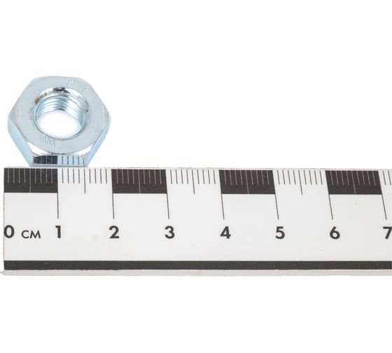 Гайка ZAMETAL М10х1,25 пр. 10.0, DIN 934, оц., 500 шт ZA516459