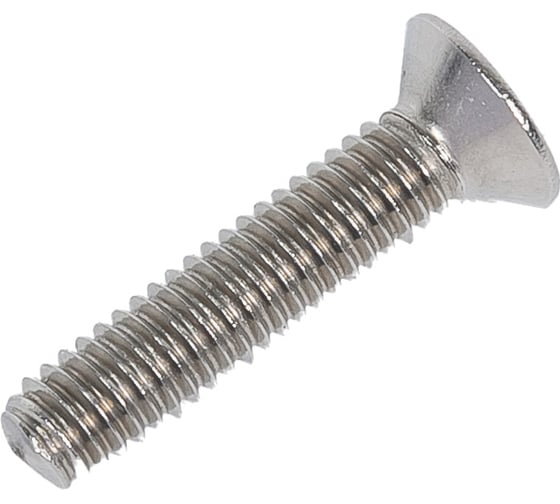 Винт FIXATOP потай. голов., крест. шлиц М4х16 H нерж. сталь A2, DIN 965, блистер, 20 шт 00000088402 1