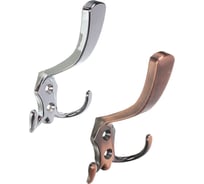 Крючок ЕРМАК 1037 CP, металл, 2 цвета: хром, медь 639-069