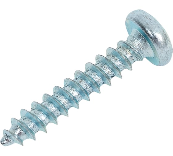 Саморез по металлу SORREX по металлу с полукруглой головкой 3,5x19 DIN 7981С оцинкованный с острым наконечником 100 штук 7981С-1-035-019-100