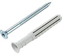 Дюбель-гвоздь Tecfi YZ потайн. манжета, нейлон, 8x60, 100 шт. пакет 148867