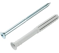 Дюбель-гвоздь Tecfi YZ потайн. манжета, нейлон, 8x80, 100 шт. пакет 148868