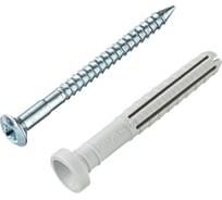 Дюбель-гвоздь Tecfi YZ цилиндр. манжета, нейлон, 5x40, 100 шт. пакет 148874