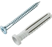 Дюбель-гвоздь Tecfi YZ цилиндр. манжета, нейлон, 6x40, 150 шт. пакет 148876