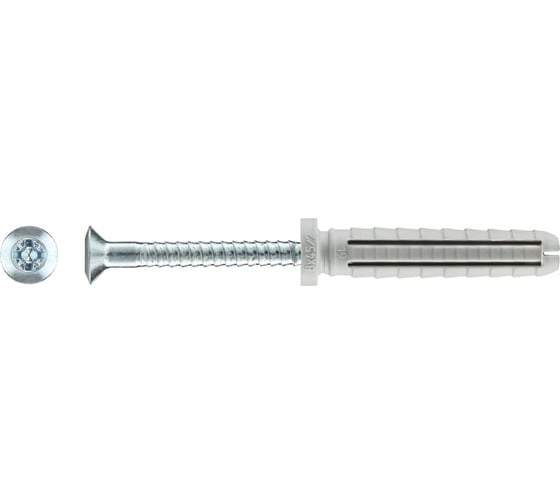 Дюбель-гвоздь Tecfi YZ цилиндр. манжета, нейлон, 8x45, 100 шт. пакет 148880