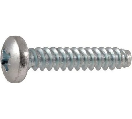 Саморез по металлу с полукруглой головкой SORREX 2,9x6,5 DIN 7981F оцинкованный с тупым наконечником (100 штук) 7981F-1-029-0065-100