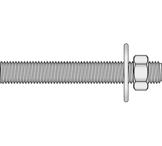 Инъекционная шпилька Tecfi DA M12 (1 шт) - пакет 149411