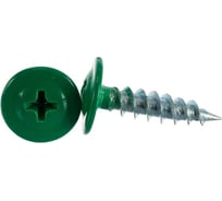 Саморез Доброга ПШ 4,2x19 цинк 100 шт. RAL6029 Зеленая мята ТД-00015944