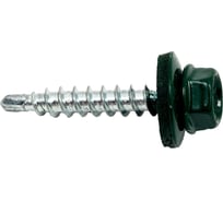 Саморез Доброга ШГК 4,8x29 RAL6005 Темно-зеленый 250 шт. Daxmer ТД-00007794