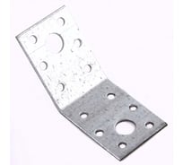 Уголок крепежный Доброга 135 90x90x65 цинк 25 шт. ЦБ-0042332