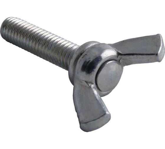 Винт барашковый Доброга М6x40 цинк DIN 316 10 шт. ЦБ-00033226 1