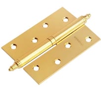 Петля MORELLI MSN 100x70x2.5 PG R, стальная, правая, с подшипником, золото 9015111