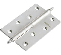 Петля стальная левая с подшипником MORELLI MSN 100x70x2.5 SN L мат. никель 9015107