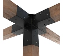 Крепежный кронштейн (коннектор) для беседок и пергол АрсеналЪ 1 шт. ARSENAL PERGOLA модель AR755102957-06