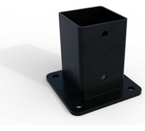 Опора 45x45x80 мм. 1 шт. (основание столба, крепежный кронштейн, коннектор) АрсеналЪ ARSENAL PERGOLA модель AR751A41007-06