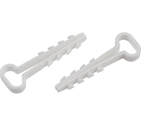 Дюбель хомут ЭРА NO225208 для плоского кабеля 6-14 мм белый (50 штук) Б0066268