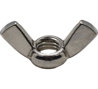 Гайка барашек FIXATOP M5 нержавеющая сталь A2, DIN 315 AF, блистер, 5 шт. 00000013302