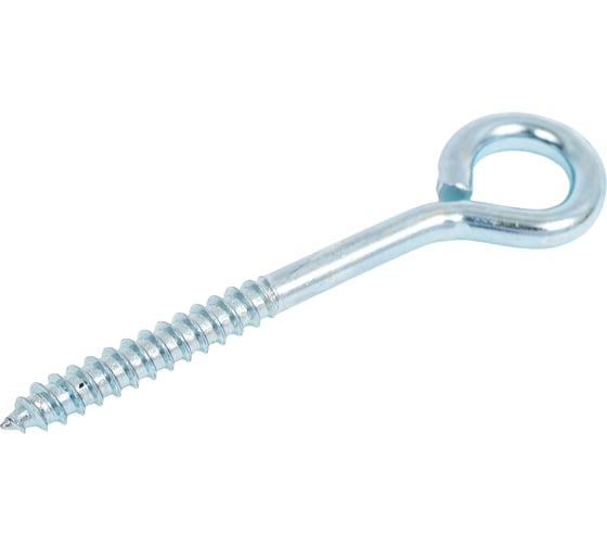 Шуруп кольцо Доброга 5,0x50 белый цинк 10 шт ЦБ-00032283 1