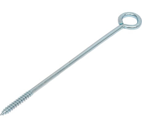 Шуруп кольцо Доброга 10,0x250 белый цинк 5 шт ЦБ-00032957