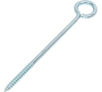 Шуруп кольцо Доброга 8,0x150 белый цинк 5 шт ЦБ-00031492