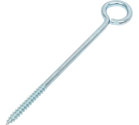 Шуруп кольцо Доброга 8,0x150 белый цинк 5 шт ЦБ-00031492