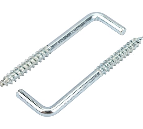 Шуруп костыль Доброга 5,0x60 белый цинк 10 шт ЦБ-00032105