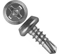 Саморез Доброга полуцилиндр 3,5x11 цинк, сверло 18 000 шт. ЦБ-00024064