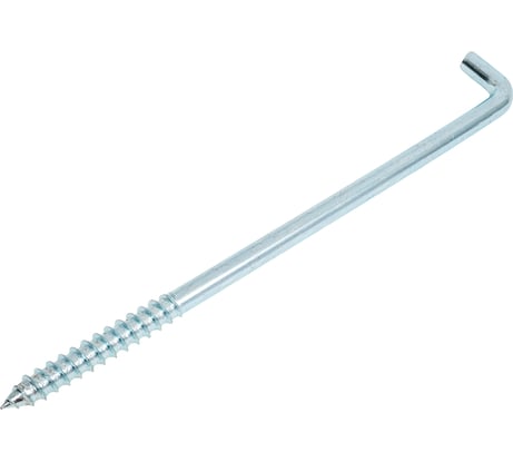 Шуруп костыль Доброга 10,0x200 белый цинк 5 шт ЦБ-00031815