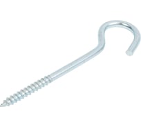 Шуруп полукольцо Доброга 4,0x50 белый цинк 10 шт ЦБ-00031419