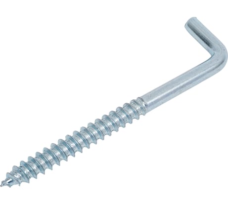 Шуруп костыль Доброга 10,0x120 белый цинк 5 шт ЦБ-00031679