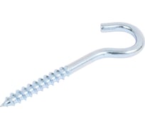 Шуруп полукольцо Доброга 8,0x70 белый цинк 5 шт ЦБ-00032497