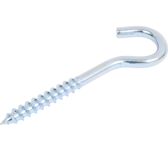 Шуруп полукольцо Доброга 8,0x70 белый цинк 5 шт ЦБ-00032497 1