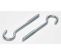 Шуруп полукольцо Доброга 10,0x100 белый цинк 5 шт ЦБ-00031498