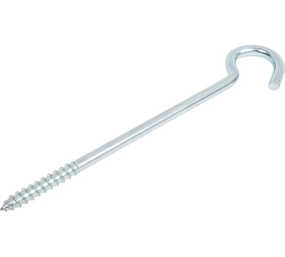 Шуруп полукольцо Доброга 10,0x180 белый цинк 5 шт ЦБ-00032216 1